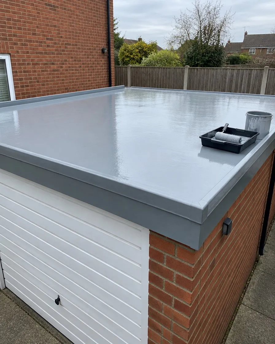 GRP fibreglass roofing in Charlestown