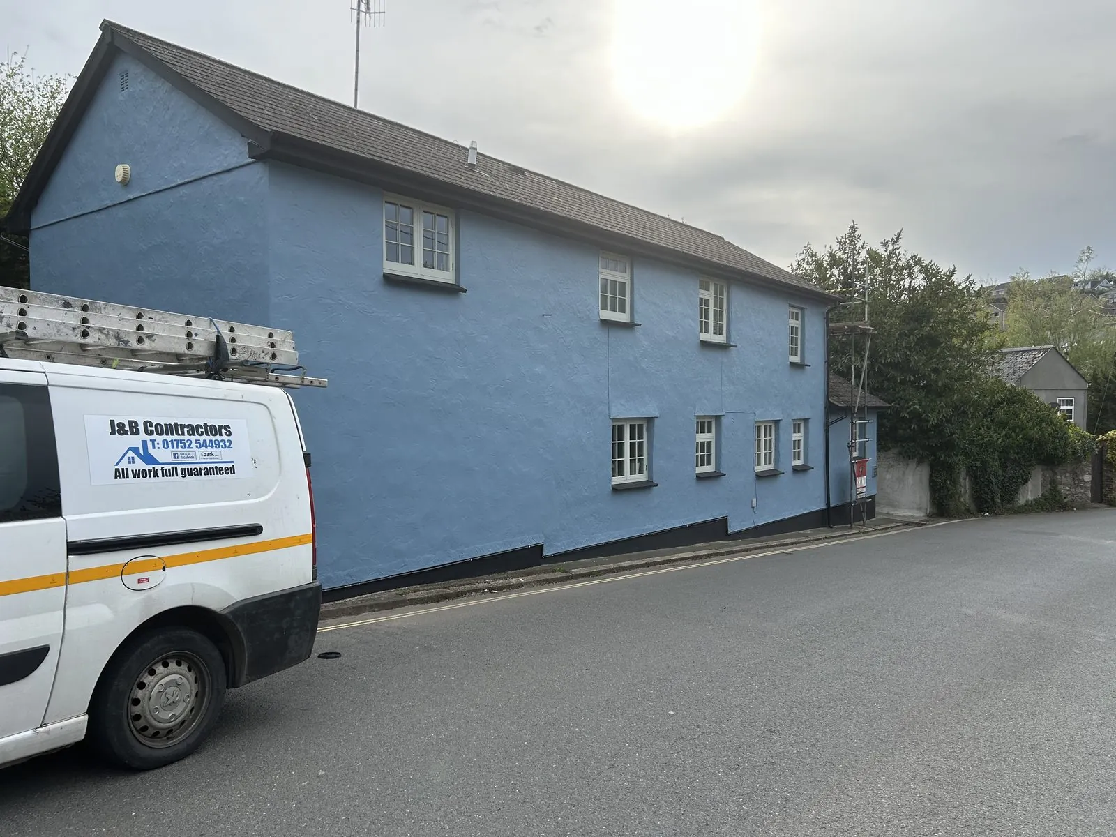 Exterior painting of a detached house in Charlestown