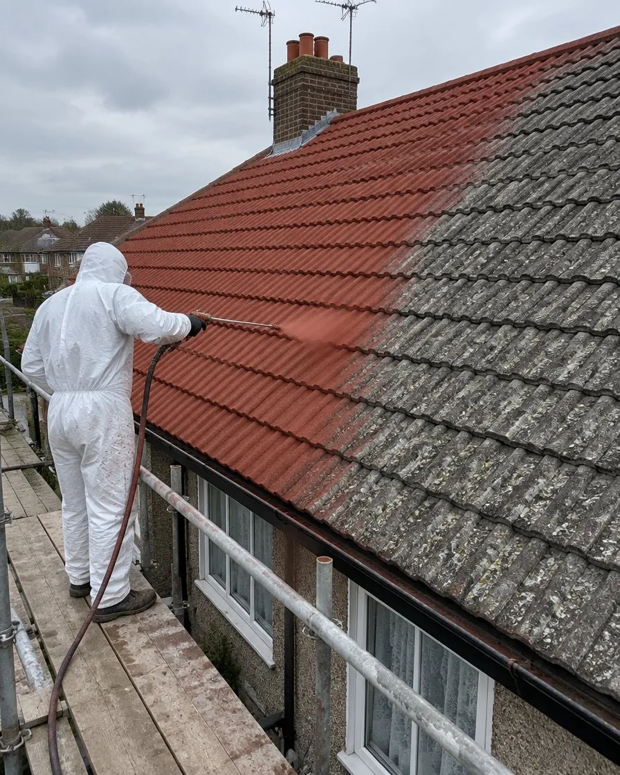 Roof painting and coating in Charlestown